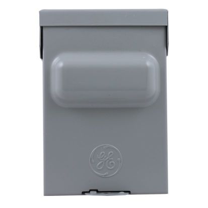 GE TFN60R General Duty Non-Fusible Pull-Out Air Conditioning Disconnect, 240 VAC, 60 A, 10 hp, 2 Poles